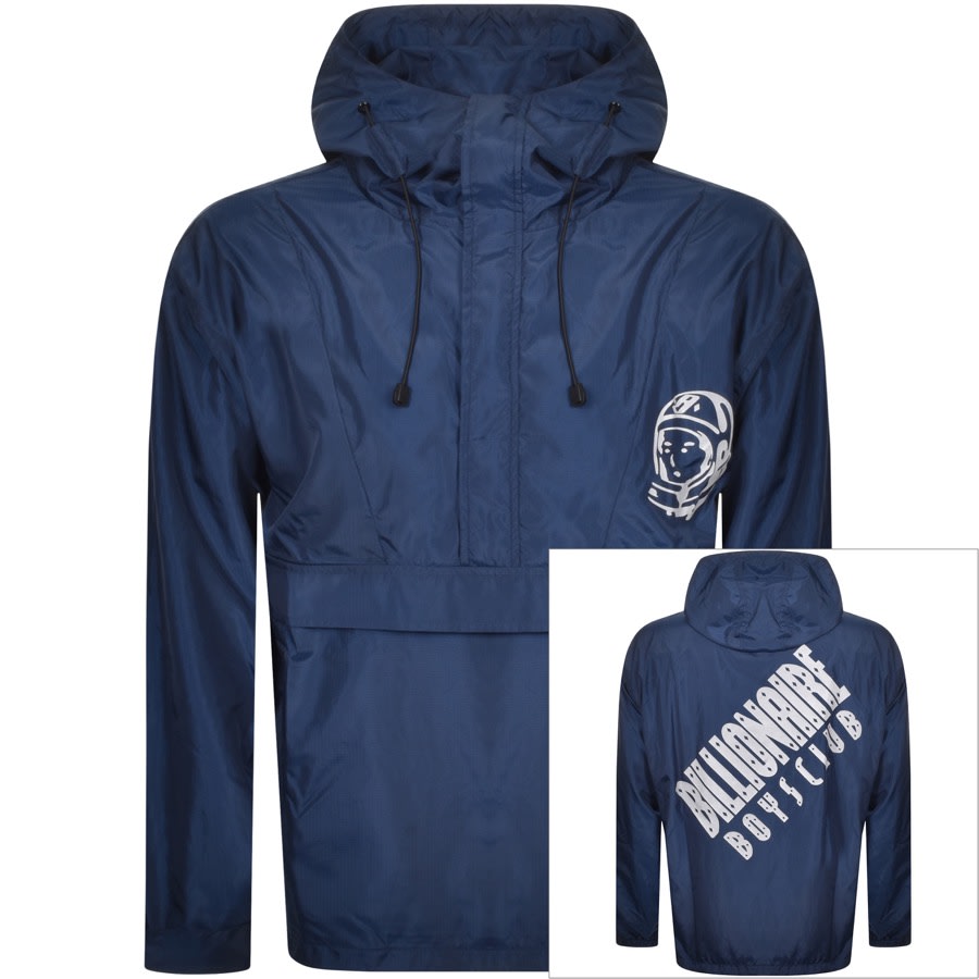 Alternative Image for ProductBillionaire Boys Club Half Zip Jacket Navy1